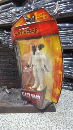 Dc Multiverse, Black Mask, Arkham Origins, 4 Pulgadas!! (Usado)