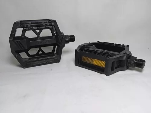 Pedales De Plástico Para Bicicleta Rosca Gruesa 9/16