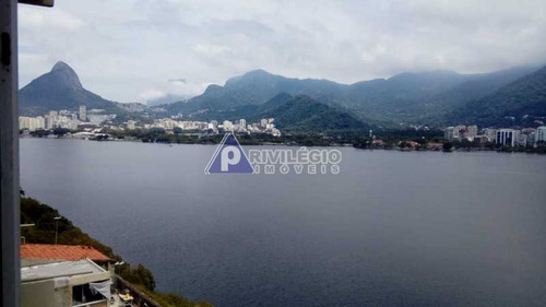 Imagem 4 de 30 de Apartamento À Venda, 4 Quartos, 1 Suíte, 3 Vagas, Lagoa - Rio De Janeiro/rj - 3966