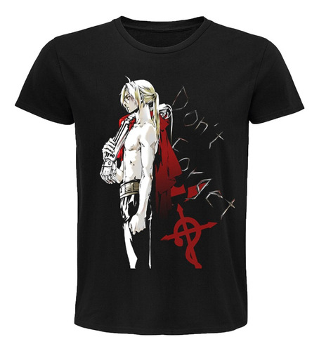 Playera Edward Elric Fullmetal Alchemist Anime Manga