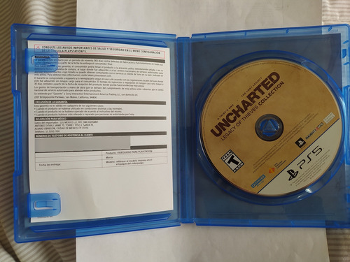 Uncharted: Legacy Of Thieves Collection Ps5 (Usado)