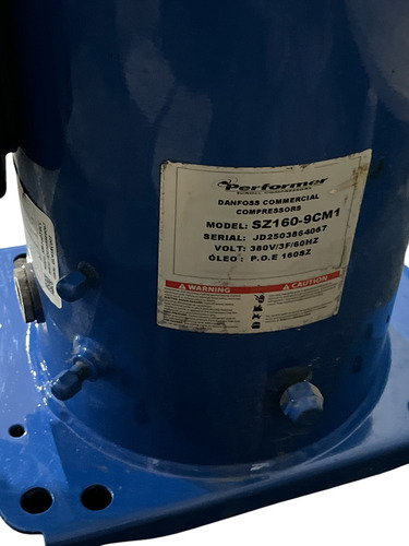 Compressor Scroll Danfoss 380v R22 160.000btu 3f Sm160t9cc