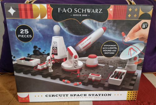 Set Fao Schwarz Circuito Estacion Espacial Made In Usa