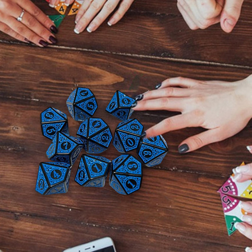 6 Assorted Set Of 30 Polyhedral Dice For Gaming And 6 Pcs