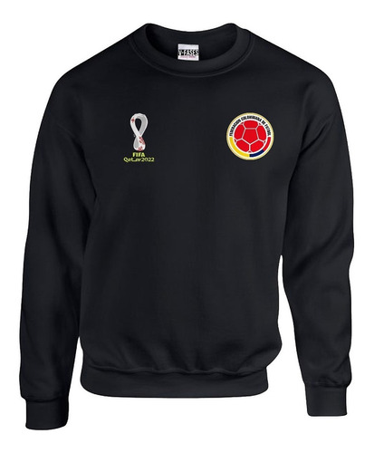 Buzo Deportivo Selección Colombia Qatar Mundial Crewneck