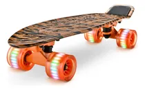 Comprar Hurtle Patineta Mini Cruiser 6 Pulgadas Con Luces Led Ews