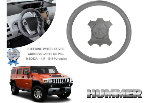 Funda Cubrevolante Gris Piel Hummer H2 2005