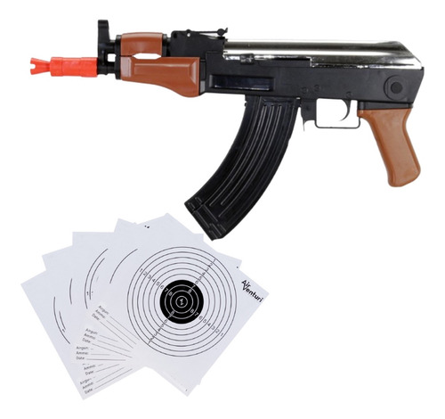 Pistola Resorte P1998b Airsoft Ak-47 Spetsnaz 6mm Xchws C