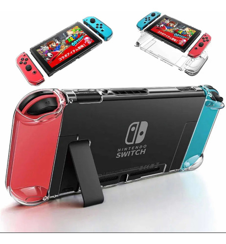 Case Transparente Rígido Nintendo Switch 1.1