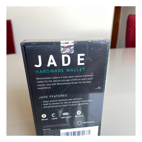 Carteira Cripto Blockstream Jade Hardware Wallet Lacrada