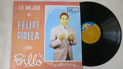 Vinyl Vinilo Lp Acetato Felipe Pirela Con Billo Bolero Tropi