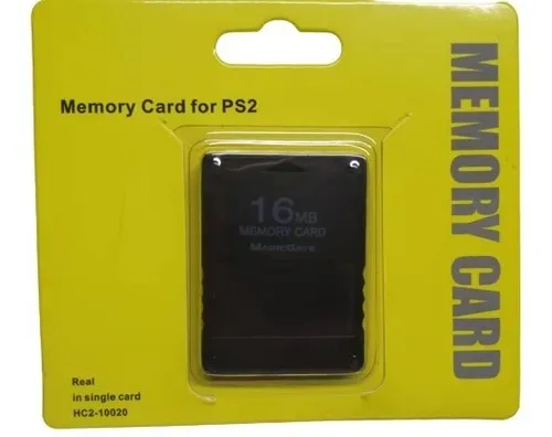 Memory card cartao de memoria 16 mb para Playstation 2 Ps2 em