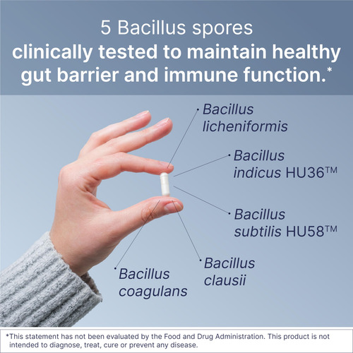 Probiótico Microspore Pro - 5 Cepas De Bacilos - Imune Healt