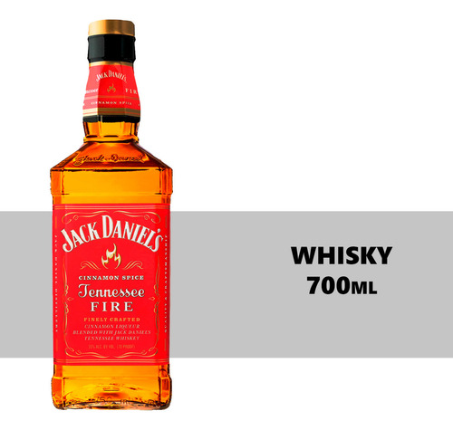 Jack Daniel's Bourbon Tennessee Fire Estados Unidos pacote x 12 un