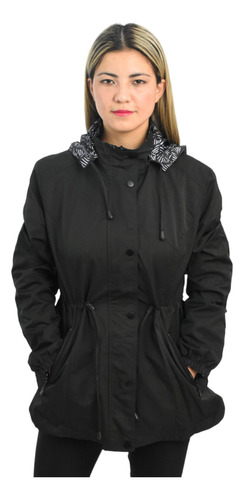 Campera Mujer Reversible Impermeable Importada Yd 76370