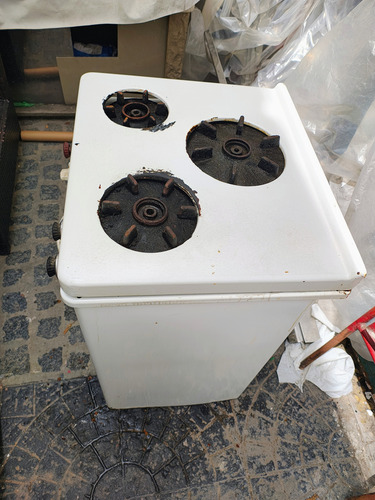 Cocina Longvie Antigua A Gas Blanco