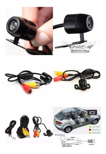 Camara Retroceso Auto Sensor Ccd