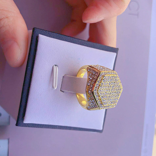 Joyas De Diamantes A La Moda B Para Hombre