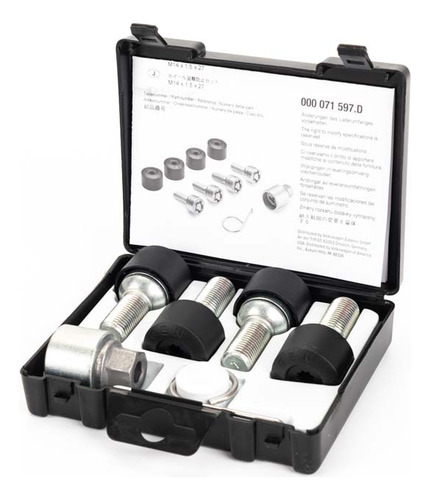 Kit Tornillos Bulon Seguridad Antirrobo Volkswagen T-cross 6