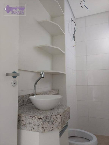 Cobertura Com 2 Dormitórios À Venda, 58 M² Por R$ 401.520,00 - Vila Pires - Santo André/sp - Co0408