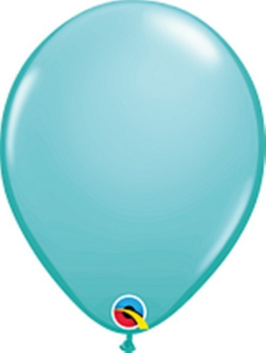 Qualatex Balões 11 Polegadas Fashion Colors - Ballons 6 Un Cor Azul Caribe
