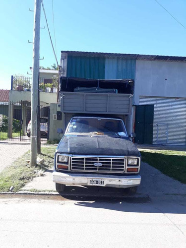 Ford F-100 Mod 1981 Caja Mudancera Con Lona Y Puerta Lateral