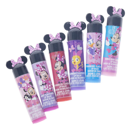 Bálsamo Labial Townley Girl Minnie Mouse Ears, 6 Unidades