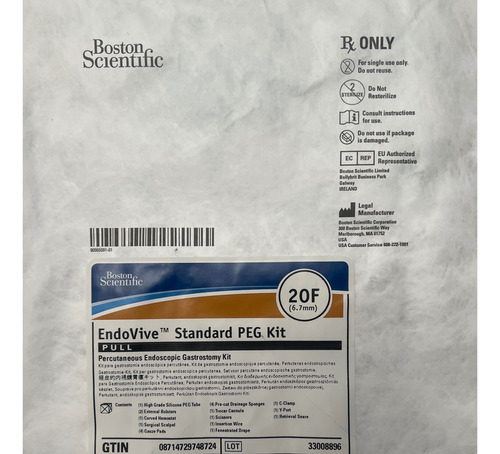 Set Gastrostomia Percutanea Endoscopico