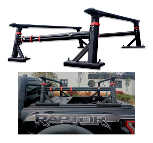 Rack De Carga Ajustable Frontier Np300 Ranger S10 Hilux 