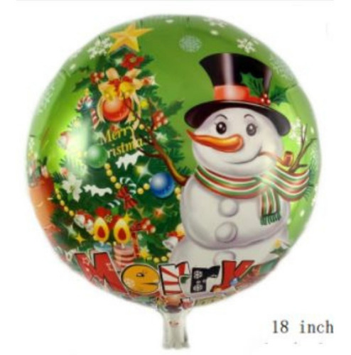Paquete De Globos Redondos De Navidad