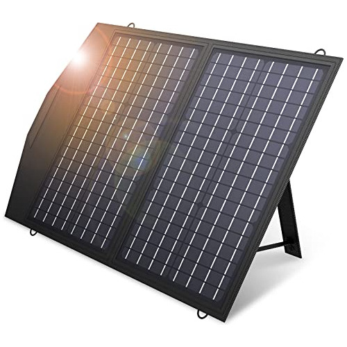 Cargador Solar Plegable Sp020 De 60w, Panel Solar Portã...