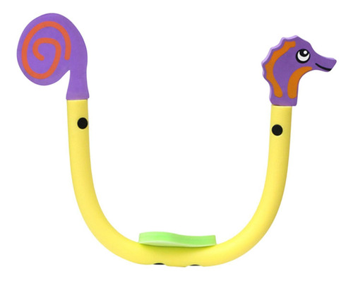 Animal Swim Noodle Sports Float Toy, Sente Bastão Amarelo