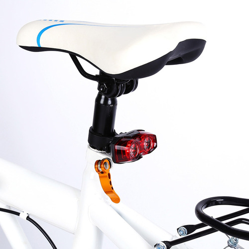 Ciclismo 2 Led Luz Intermitente Lámpara De Seguridad Trasera