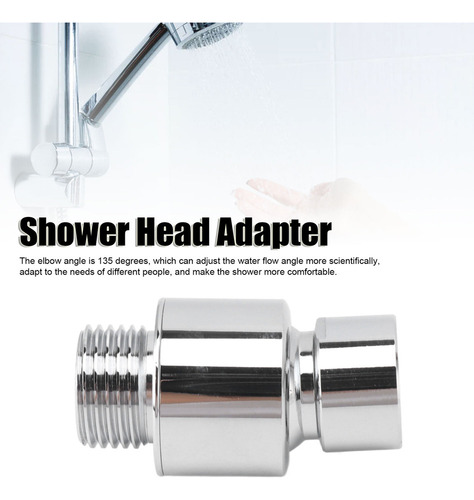 Adaptador De Cotovelo De Cabeça De Chuveiro De Cobre De 135