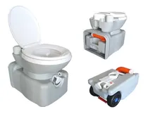 Comprar Inodoro Portatil Cassette 24 Lts Con Ruedas Para Transporte
