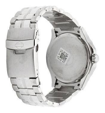 Relógio Bulova Masculino Harley Davidson Wh30500t Analogico