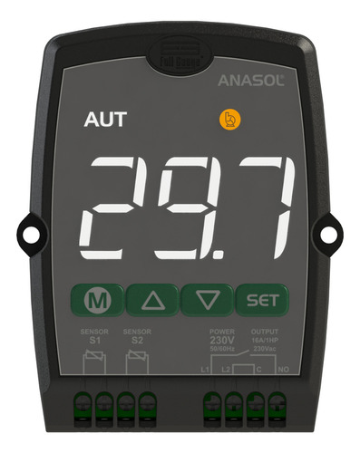 Controlador Diferencial Temperatura Anasol - Full Gauge 04144 115v