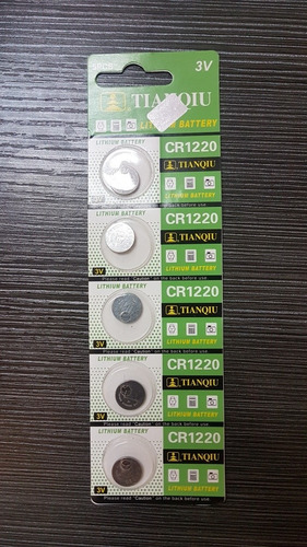 Pila Bateria Cr 1220 3v Litio Blister 5 Unidades