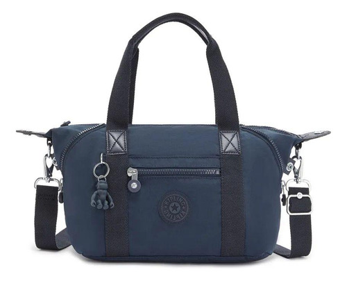 Bolsa Pequena Original Kipling Art Azul Escuro Blue Bleu 