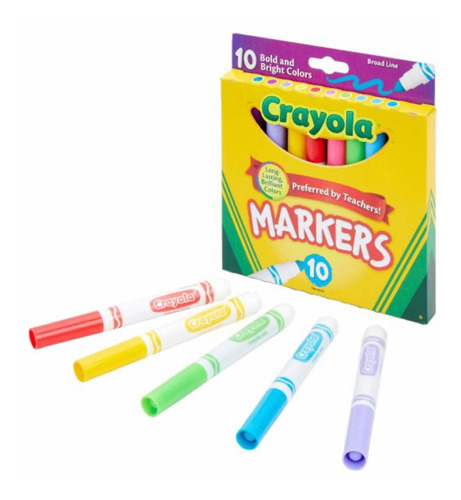 Marcadores Crayola 15 Cajas Para Revender Colores Brillantes