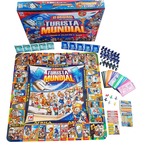 Juego De Mesa Fotorama Turista Mundial Grande 0660-pt000