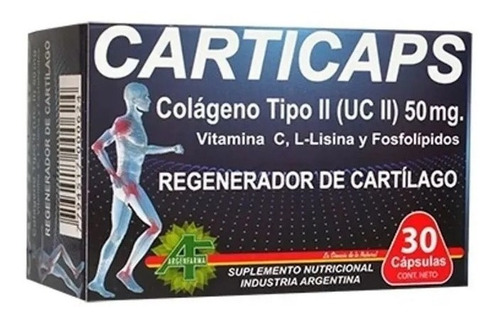  Carticaps X 30 Colageno Tipo I I No Desnaturalizado