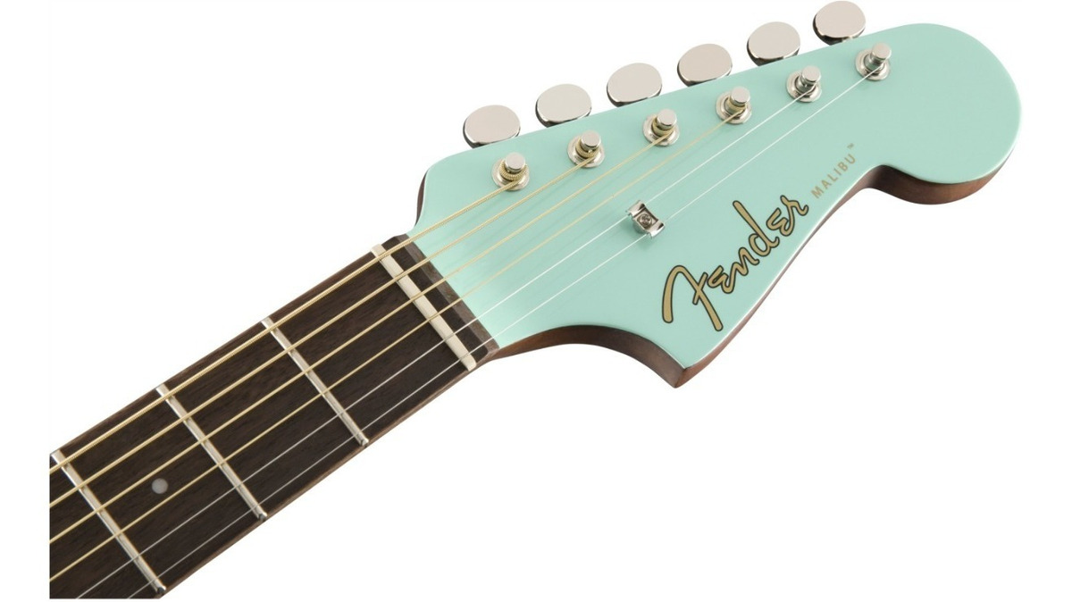 Violão Fender Malibu Player Aqua Splash | Mercado Livre