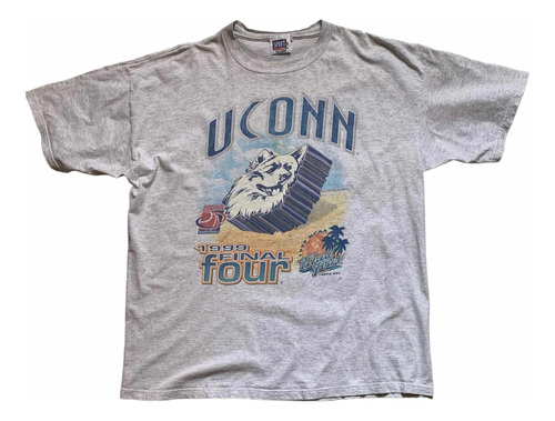 Playera Vintage Ucon Huskies Talla Xxl Final Four 1999