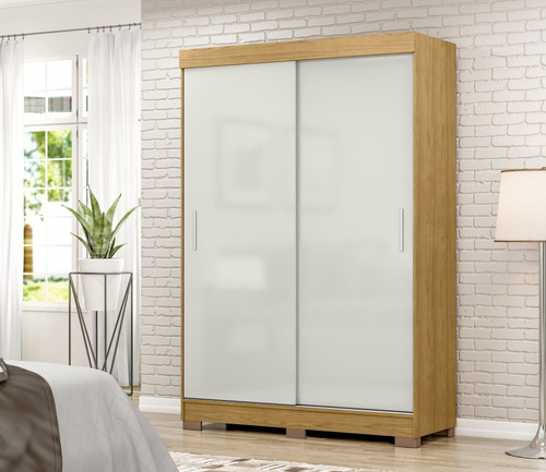 Ropero 2 Puertas Corredizas Color Flex LG Color Roble/OffWhite
