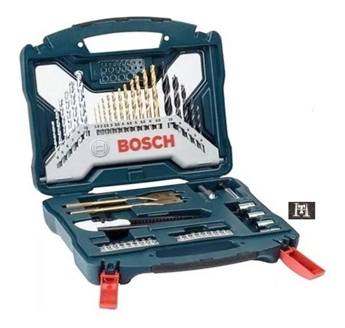 Juego Set Mechas Puntas Tubos Bosch 50 Piezas X Line