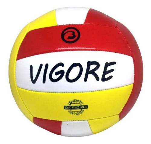 Imagen 4 de 8 de Pelota Volleyball Cocida Cuero Sintetico Inflada Volley
