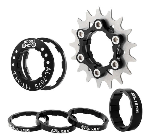 Bicicleta De Una Velocidad Fixie Cassette Cog 17t Kit De