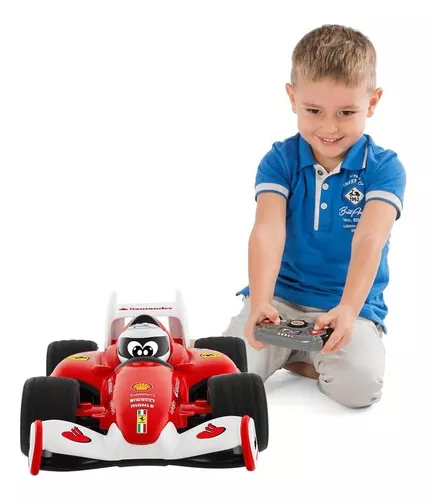 Ferrari Carro De Corrida Formula1 Com Controle Remoto Brinquedo