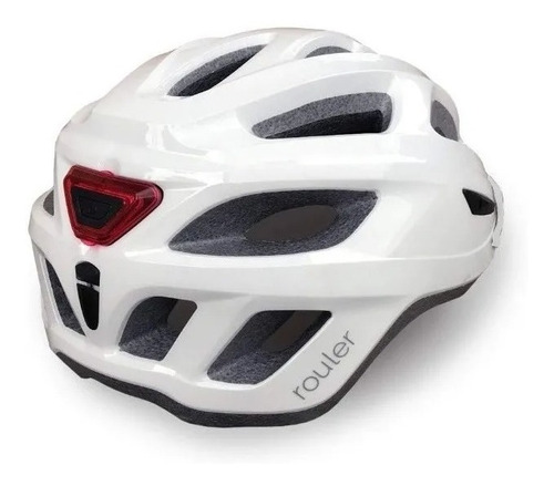 Casco Bicicleta  Unisex Ajustable C Vicera Y Luz Msi